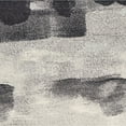 thumbnail image 2 of 8'x11' Shades of Grey Machine Woven Abstract Brushstroke Indoor Area Rug, 2 of 3