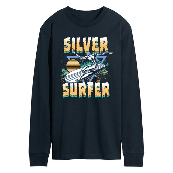 Fantastic Four - Silver Surfer 80s - Men's Long Sleeve Graphic T-Shirt