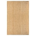 thumbnail image 2 of Superior Braided Jute Handwoven Area Rug 5' x 8', Indoor Outdoor Rugs, Natural Tan, 2 of 6