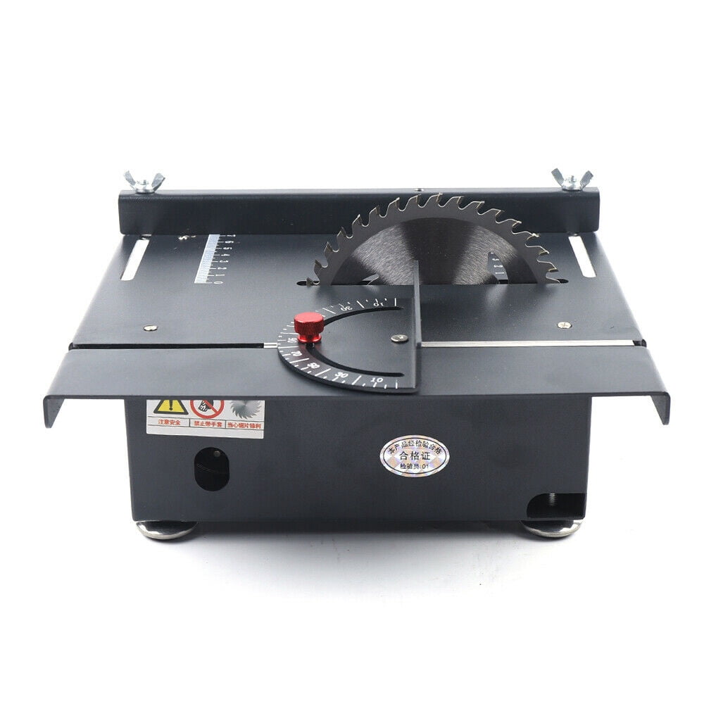 Mini Electric Table Saw Bench Circular Blade Woodworking Cutting Tool Machine