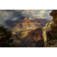 thumbnail image 2 of Thomas Moran 18x13 Black Ornate Wood Framed Double Matted Museum Art Print Titled - Grand Canyon, Arizona (1913), 2 of 5