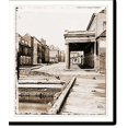 thumbnail image 2 of Historic Framed Print, Charleston South Carolina. Vandree Range. Building on left is where the first shell, 17-7/8" x 21-7/8", 2 of 9