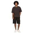 thumbnail image 3 of G-Style USA Men's Fleece Heavyweight Cargo Sweat Shorts FS76 - BLACK - Medium, 3 of 7