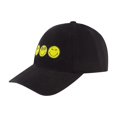 thumbnail image 5 of SmileyWorld Baseball Hat, Smiley Peace Eyes Adjustable Unisex Baseball Cap, Black, One Size, 5 of 5