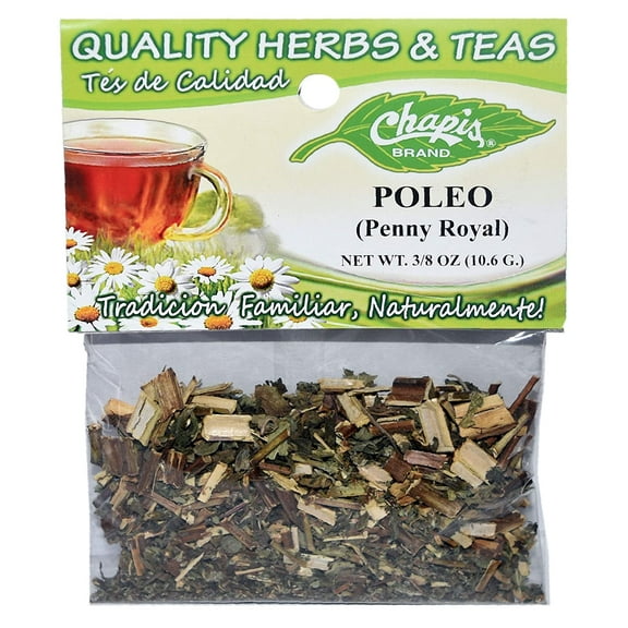 Chapis Tea/ Hierba Poleo -Dried Natural Herbs Net Wt. 3/8 oz. (10.6 g) (3 Pack)