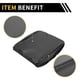 thumbnail image 5 of Cubierta de reposabrazos Unique Bargains para Dodge para Ram de cuero de microfibra en carbono negro, 5 of 6
