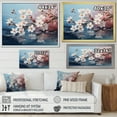 thumbnail image 4 of Designart "Orchard'S Beauty In Blossom" Flower Field Floater Framed Wall Art Living Room, 4 of 5