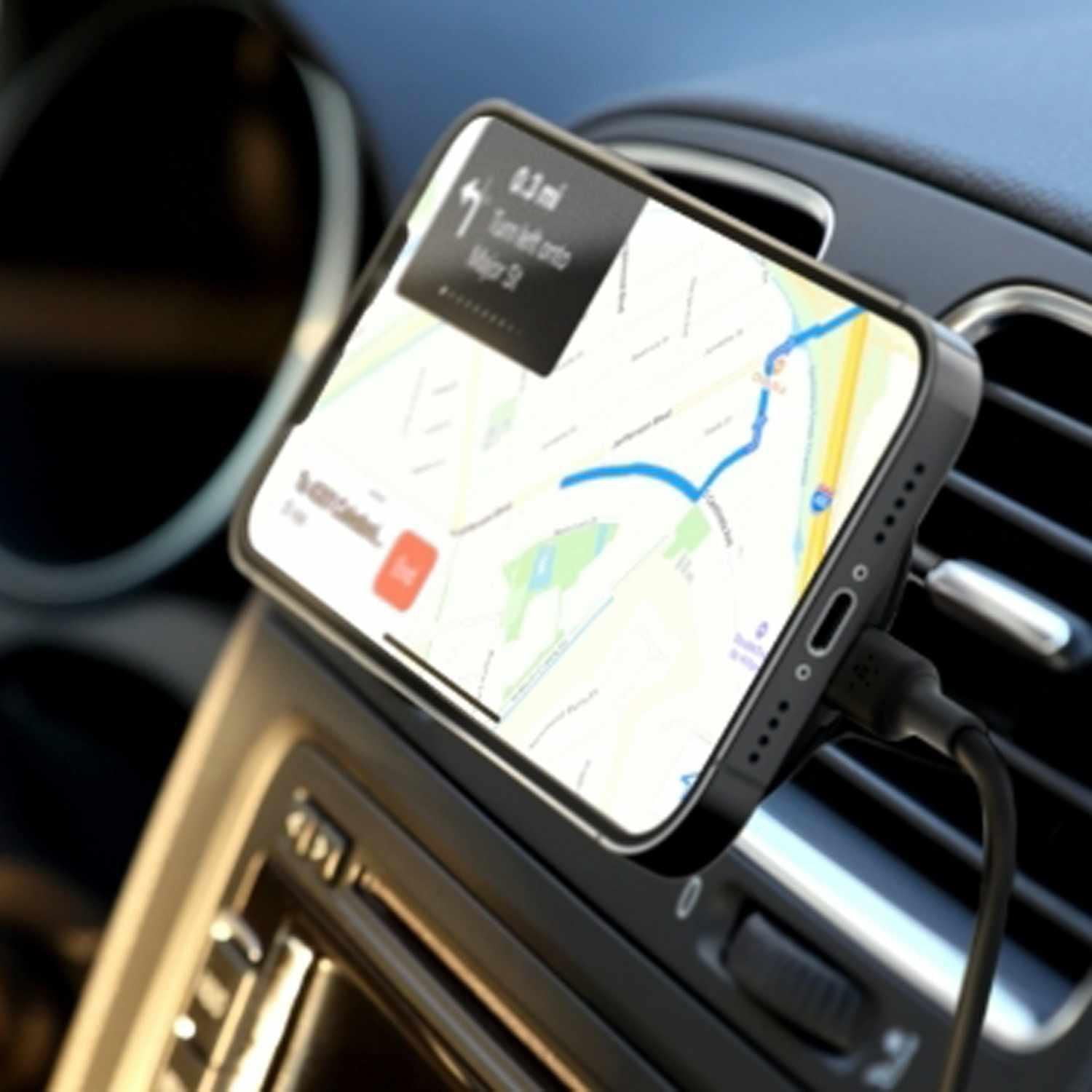 Belkin BoostCharge Magnetic Wireless Car Mount 10W Black