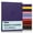 Key West Dark Purple, variant on Harbor Weekly Journal Notebook Planner 2027 - Lined, Durable Faux Leather, Softcover, 176 Quality Pages - For Men and Women, For Writing, Work & Travel - Key West Dark Purple - 9"x7"