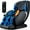 Black, variant on 3d Zero Gravity Massage Recliner, Full Body . & Voice Control Enabled, Black Leather. Sl Tracks For Back, Heating , Airbag Leather Lounge Chair, With Voice, Rails, Back Heating, Comfort