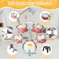 thumbnail image 3 of Set de Batería Infantil deAO Jazz 5 Tambores con Luces para Niños Pequeños, 3 of 6