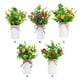 thumbnail image 5 of Moyic Centros de de limón artificiales ecológicos de 2 piezas Centros de de limón falsos elegantes de bajo mantenimiento Decoración Limón, 5 of 6