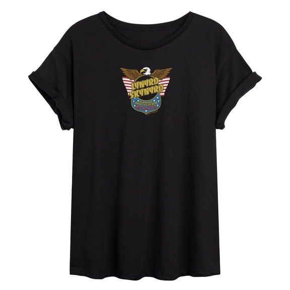 Lynyrd Skynyrd - Southern Rock - Juniors Oversized Graphic T-Shirt