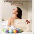 thumbnail image 3 of Uxgjfwu 12pc Scented Bath Balls Gift Box Set, Assorted Fragrance Bath Fizzies, Nourishing Skin Friendly Formula, Relaxing Bath Experience for Home Spa and Holiday Gifting, 3 of 9