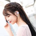 thumbnail image 2 of UBIUO Elf Ear Cuffs Clip on Earrings Butterfly Flower Tassel Filigree Elven Cosplay Fairy Ear Wrap Cuffs Earrings for Women Girls Wedding Jewelry - -, 2 of 4