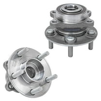 Detroit Axle - 2 Front Wheel Bearing Hub for Ford Fusion Lincoln MKZ SSV Plug-In Hybrid Police Responder Hybrid Wheel Bearing and Hub Assembly Replacement
