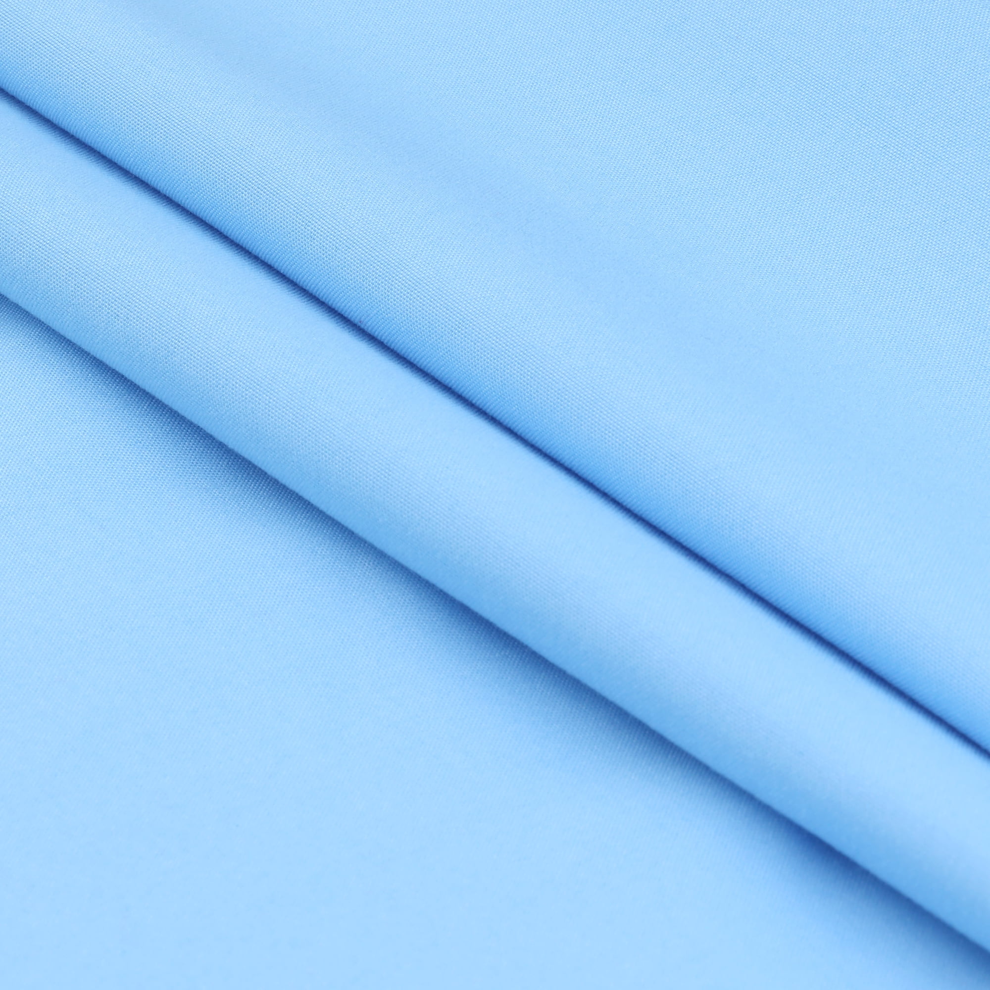 Unique Bargains Solid Color Envelope Closure Pillowcase (2 Count) Light Blue Standard