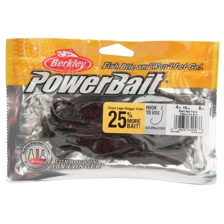 UPC: 0028632649466 | Berkley PowerBait Crazy Legs Chigger Craw Fishing Soft Bait