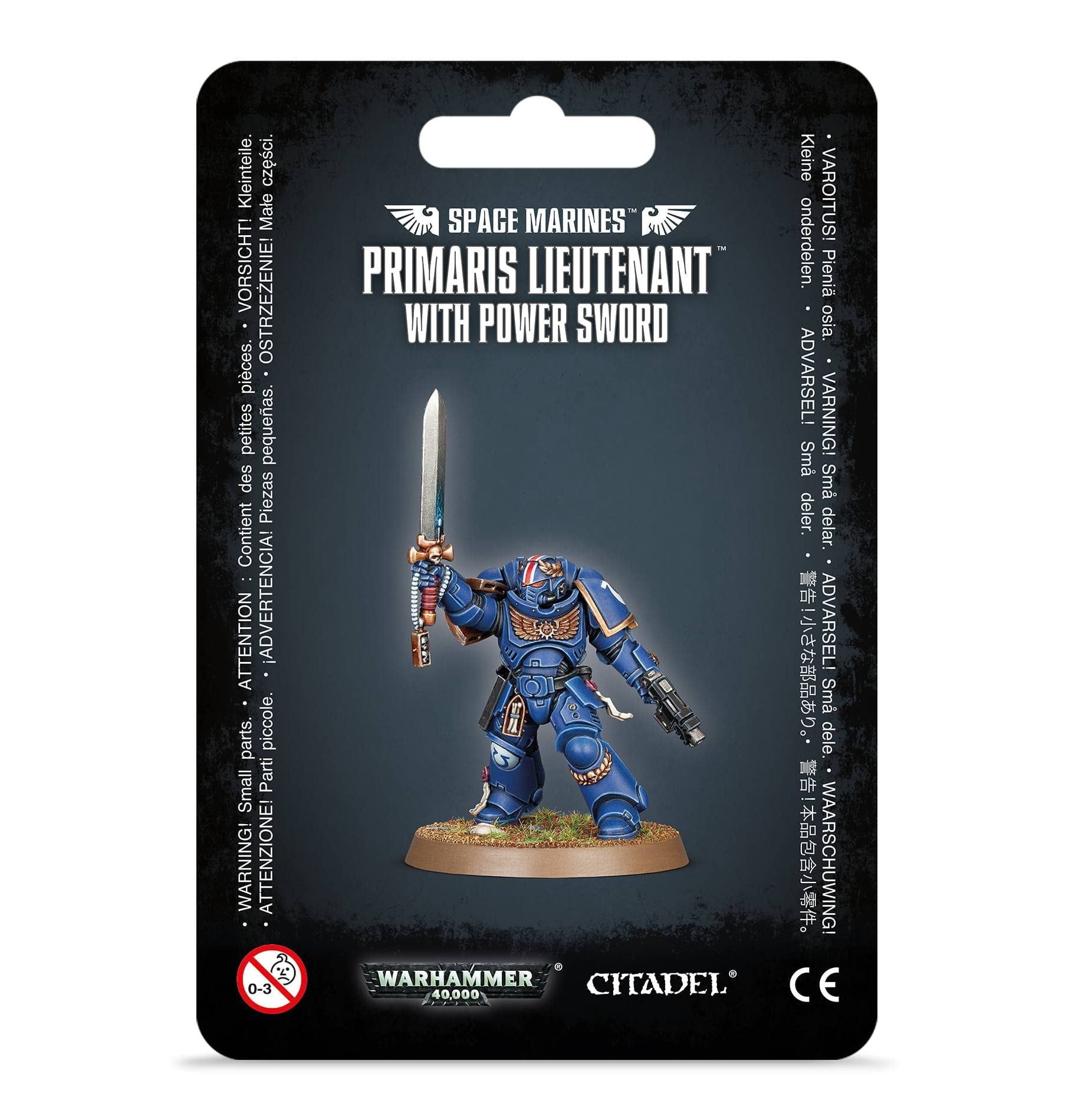 Games Workshop - Warhammer 40K - Space Marines - Primaris Lieutenant with Power Sword