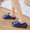 thumbnail image 2 of GERsome Womens Bathroom Shower Slippers Indoor Home Beach Non Slip Sandal, 2 of 4