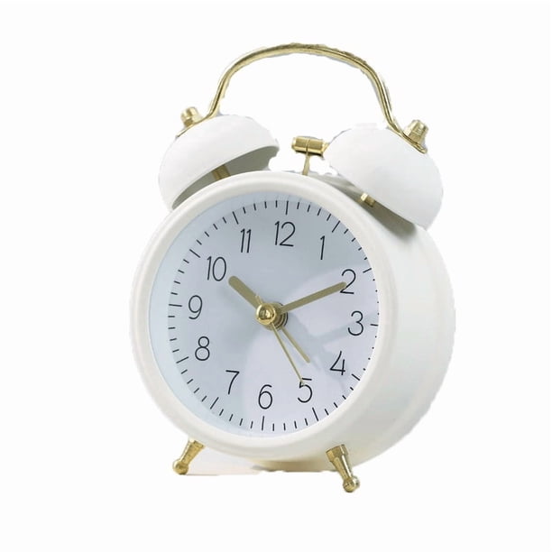 Reloj despertador de escritorio súper ruidoso con sonido de cabecera