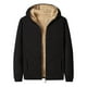 thumbnail image 5 of Chaqueta y sudadera informal de manga larga con capucha para mujer, abrigo informal de invierno con forro cálido y cremallera, con capucha y chaqueta para mujer, 5 of 9