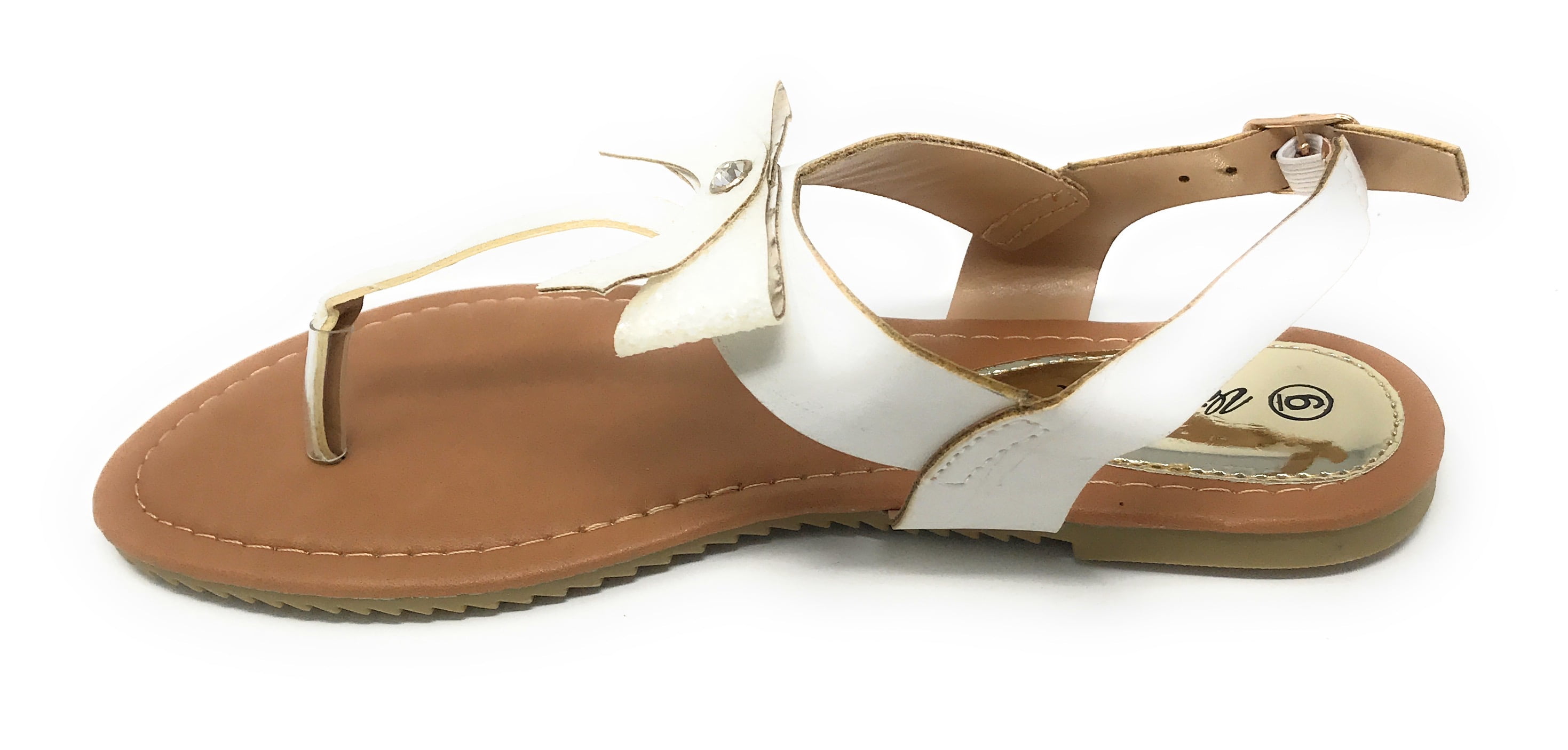 Victoria K T-Strap Bow Sandal