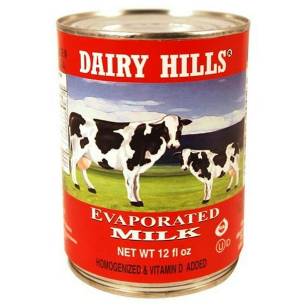 Dairy Hills Evaporated Milk, 12 Ounce (Pack of 24)