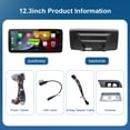 thumbnail image 3 of AUTOABC 12.3 Inch Linux Screen For Audi MMI2G System With Android Mirror Airplay Carplay Touchscreen HD Resolution 1920*720p For A5 2009-2016, 3 of 8
