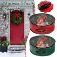 thumbnail image 1 of Foldable Christmas Tree Storage Bag Dustproof Cover Protect Waterproof Clothes Tree Garland Toys Storage Bags Home OrganizerRed-LUnited States He Qiyong unisex, 1 of 1