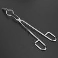 thumbnail image 2 of Laboratory Crucible Forceps Clip Pliers Steel Flask Beaker Holder Pliers Chemical Beaker Tongs Teaching Instrument with Aircraft Class Rivet for Laboratory High Polished Degree(300mm), 2 of 6