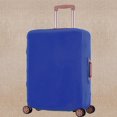 thumbnail image 1 of Luggage Cover Elasticity Thicken Travel Accessory Covers Flower Color Print Trolley Protective Case Apply To 18-32 Inch Suitcase blue S (18-21inch), 1 of 6