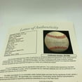 thumbnail image 5 of Nice Joe Dimaggio Signed Official American League Baseball JSA COA, 5 of 5