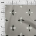 thumbnail image 1 of oneOone Cotton Poplin Fabric Arrow Ikat Printed Craft Fabric BTY 56 Inch Wide, 1 of 4