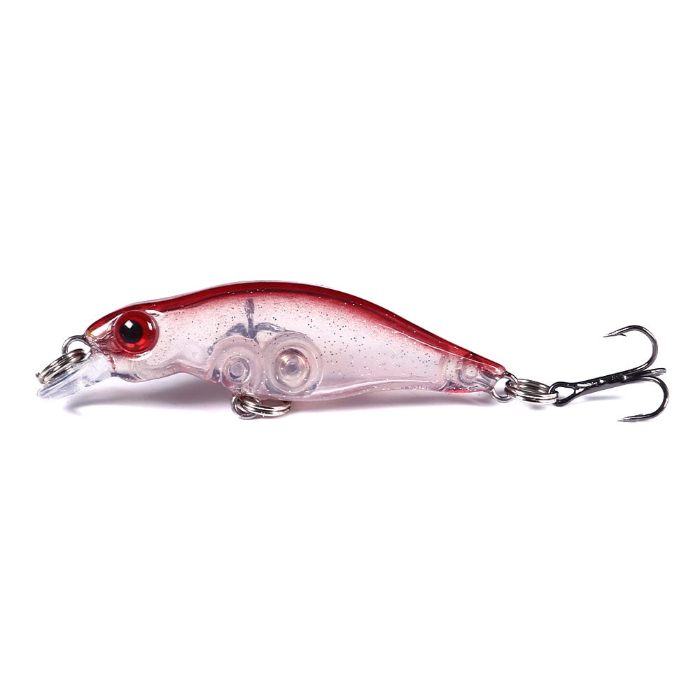 HENGJIA Fishing Lures Large Hard Bait Minnow VIB Lure with Treble Hook Life-Like Swimbait Fishing Bait Popper Crankbait Sinking Lure for Trout Bass Walleye Redfish