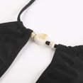 thumbnail image 4 of BOBOGOJP Womens Bikini Sets Two Piece Swimsuit 2026 Curvy Cutout String Bathing Suit Black for Size M, 4 of 8