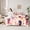 Red Orange, variant on Homewish Cartoon Gingerbread Man 7-Piece Twin Bedding Set - Merry Christmas Xmas