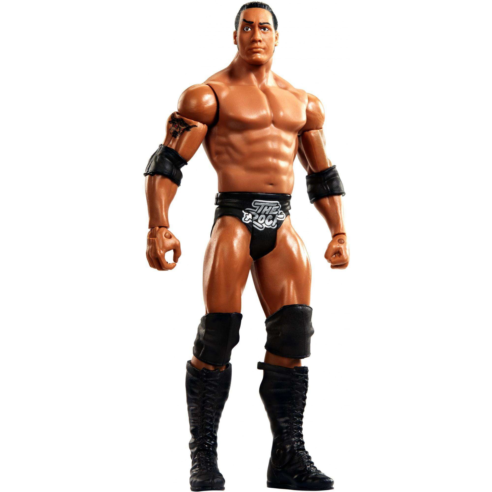 WWE Summerslam The Rock Action Figure - Walmart.com
