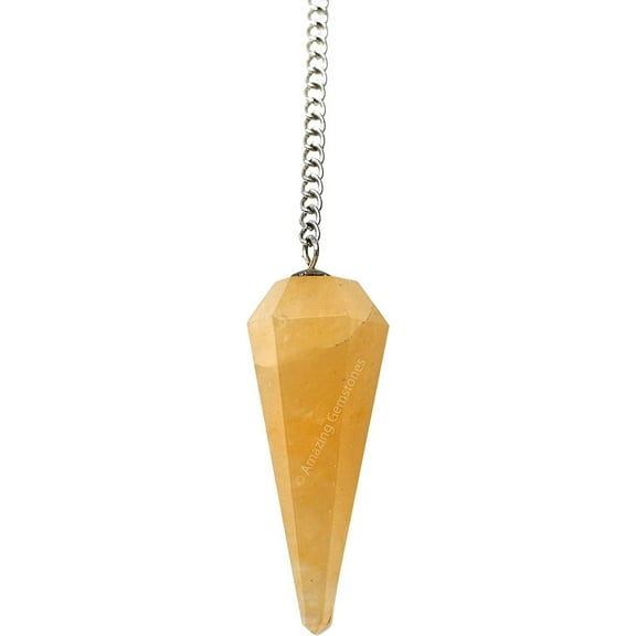 Yellow Aventurine Crystal Pendulum Divination
