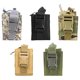 thumbnail image 2 of Walkie Talkie Holder Bag 600D Nylon Radio Magazine Mag Pouch Pocket matsuzay AP007926-02, 2 of 6