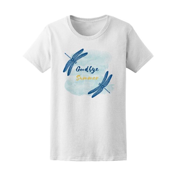 Goodbye Summer Watercolor Tee Women's -Image by Shutterstock