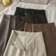 thumbnail image 5 of Minivestido ajustado de talle alto y talla grande para mujer, falda negra de corte A con cobertura de cadera, nuevo estilo de otoño, 5 of 5