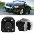 thumbnail image 2 of Ymiko Mirror Control Knob, Adjust Knob Mirror Control Switch Fit For MK5 MK6 2006-2013 1K0959565J, 2 of 8