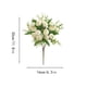 thumbnail image 3 of YiJuHui Artificial Silk Flowers Bouquet Realistic Fake Bridal Wedding Decor for Home Garden Party Centerpieces Valentine's Day Gift, 3 of 4