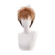thumbnail image 1 of Peluca para cosplay anime Jean Kirstein, color marrón degradado, 30 cm, 1 of 5