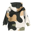 thumbnail image 4 of TrdSipl Girl's Camo Hoodie Toddler Plus Size Maple Leaf Printed Hooded Sweatshirt Cute Camouflage Casual Pullover Shirts with Pocket, 4 of 5