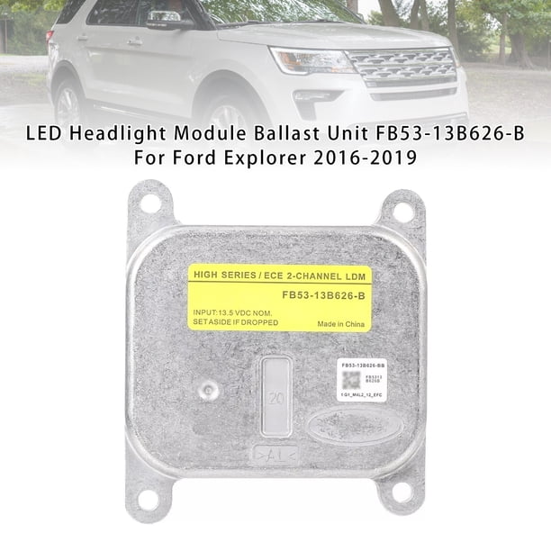 Módulo de faro LED, balastro FB53-13B626-B para Ford Explorer 2016-2019