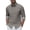 Gray, variant on Men's Dress Shirts Solid Long Sleeve Stretch Wrinkle-Free Formal Shirt Business Casual Button Down Shirts, Contrasting Color Collars and Cuffs