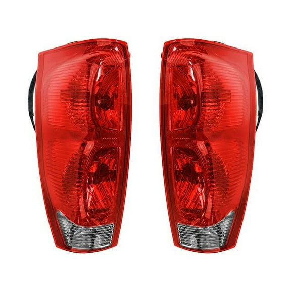 Tail Light Assembly Set 2 Piece - Compatible with 2002 - 2006 Chevy Avalanche 1500 2003 2004 2005