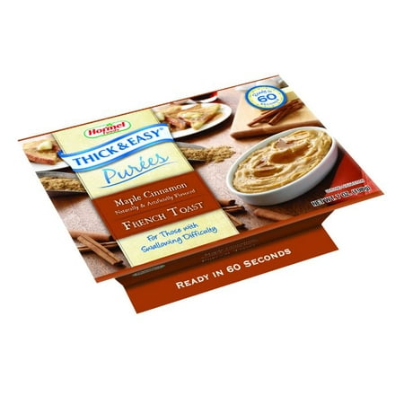 Thick & Easy Puree Bowl 60742 7 Oz Case of 7, Maple Cinnamon French Toast